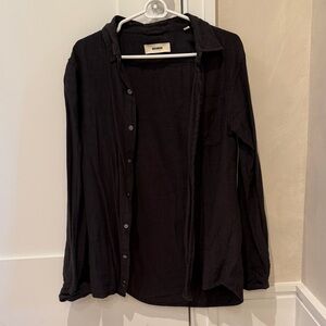 Buck mason Black Button-Up Shirt